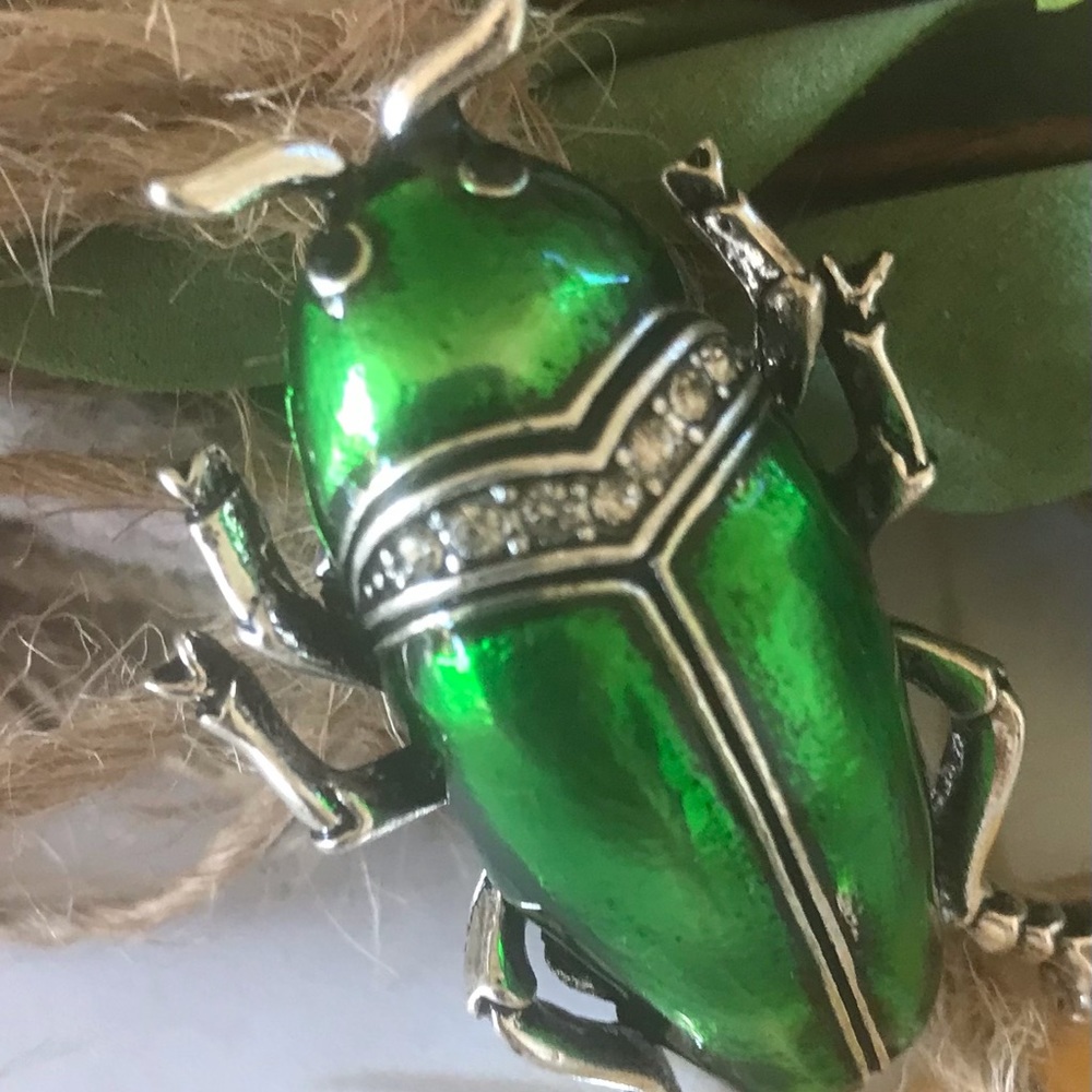 Beetle brooch - Picture 8 of 10